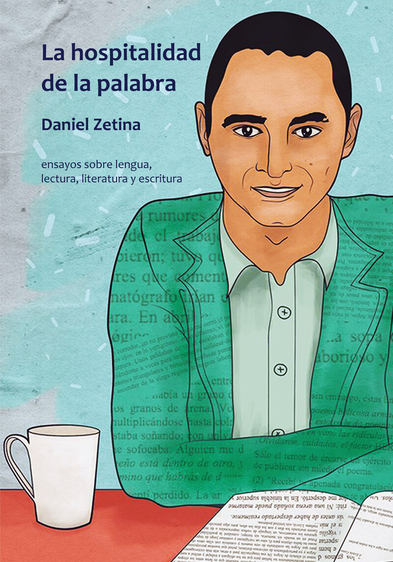 Portada de La hospitalidad de la palabra · Daniel Zetina