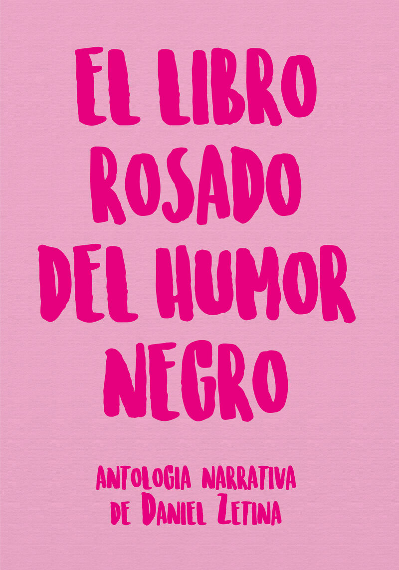 Portada de El libro rosado del humor negro