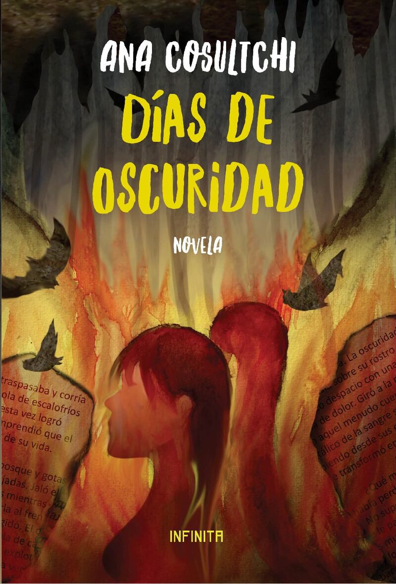 Portada de Días de oscuridad · Ana Cosultchi