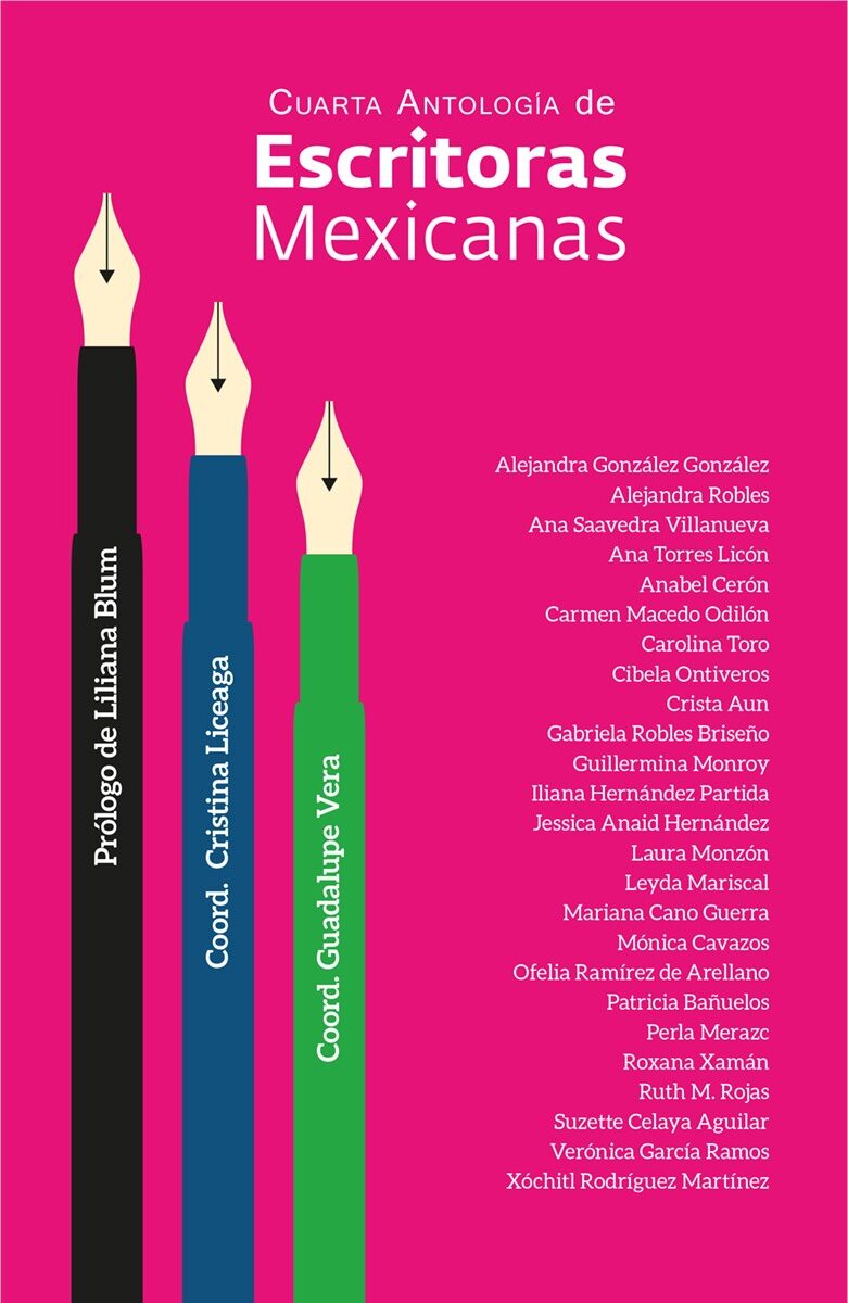 Portada de Cuarta antología de Escritoras Mexicanas