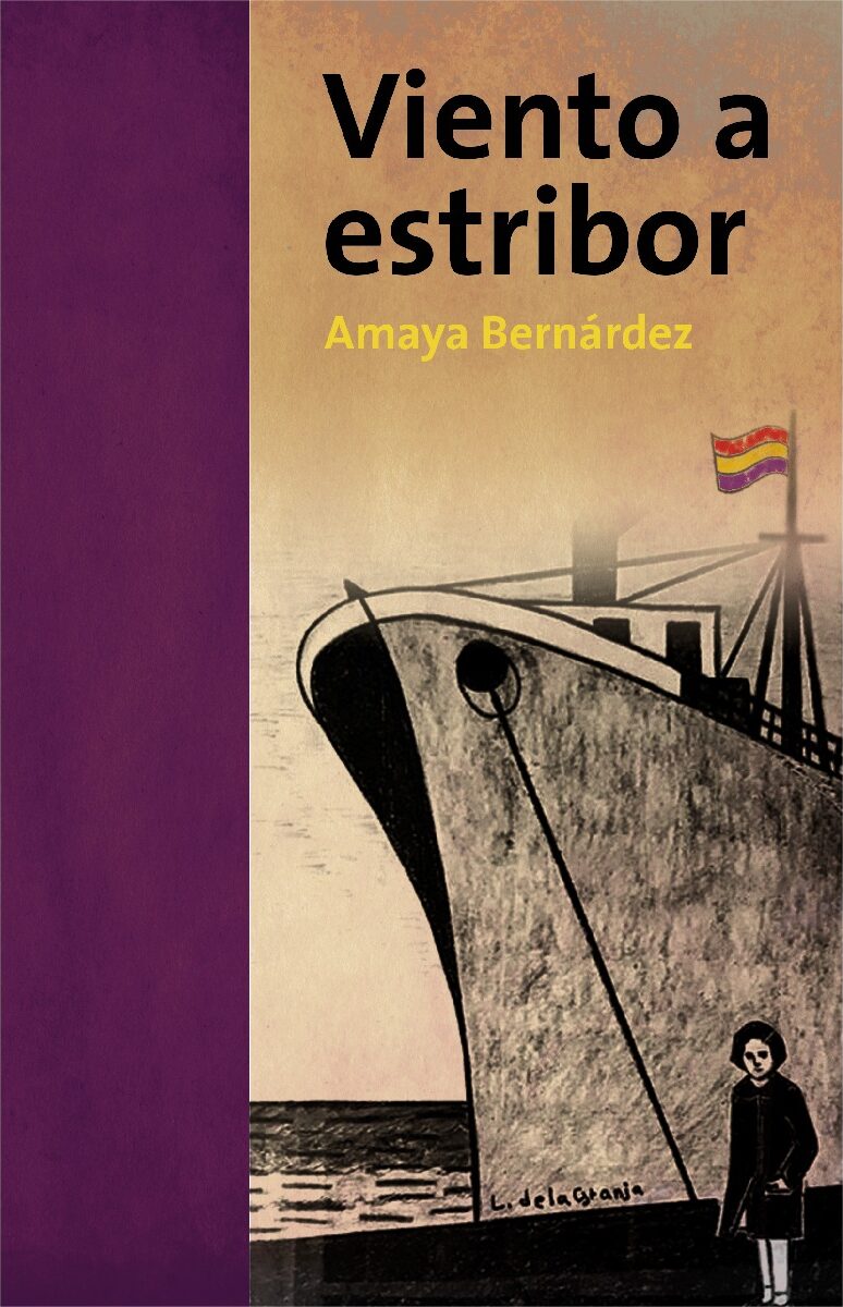 Portada de Viento a estibor · Amaya Bernárdez