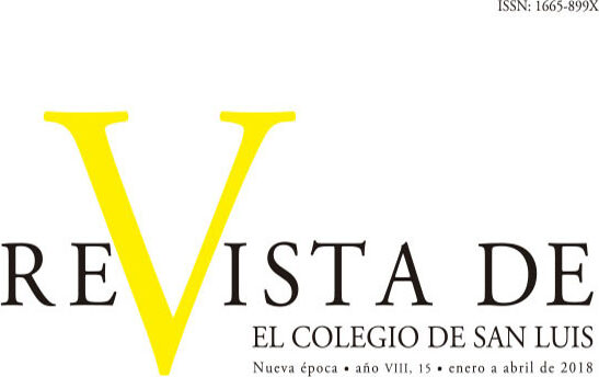 Portada de Revista de El Colegio de San Luis 15