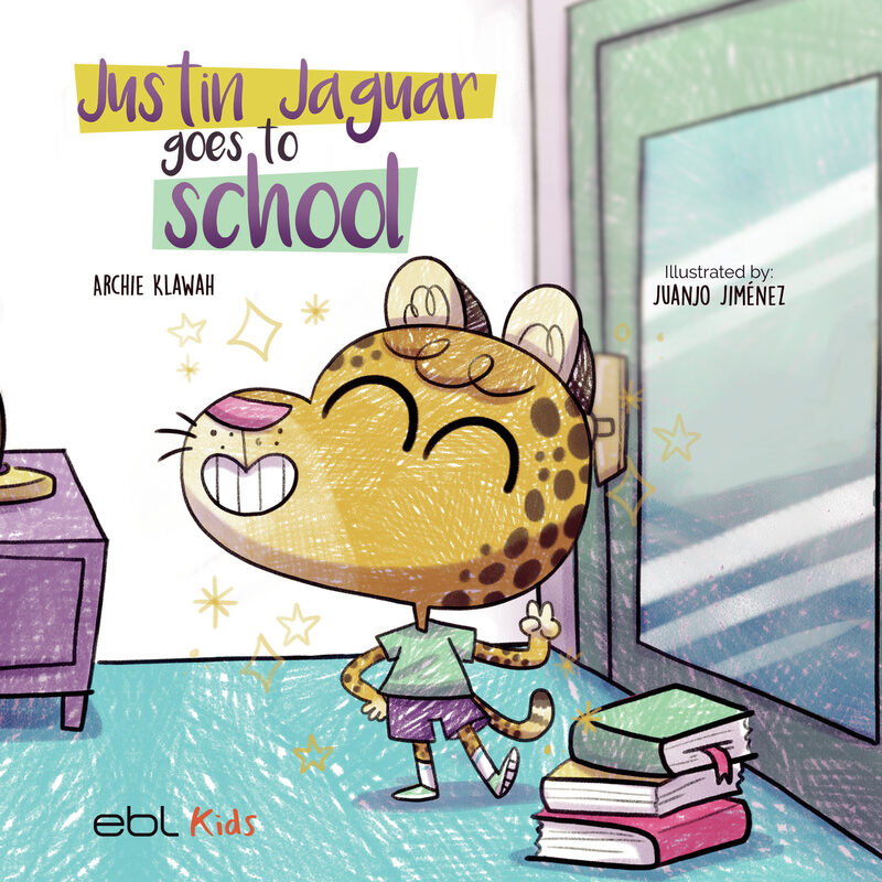 Portada de Justin Jaguar Goes to School