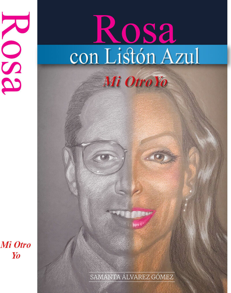 Portada de Rosa con listón azul Mi Otro yo