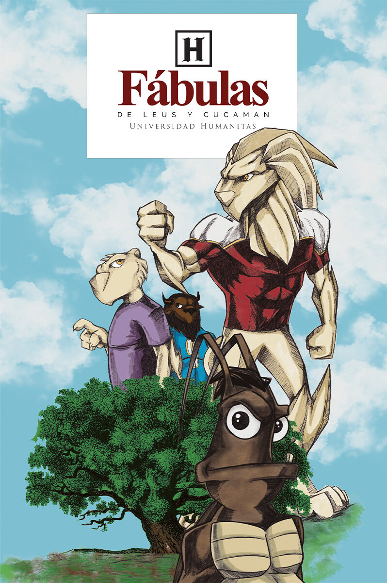 Portada de Fábulas de Leus y Cucaman · Universidad Humanitas