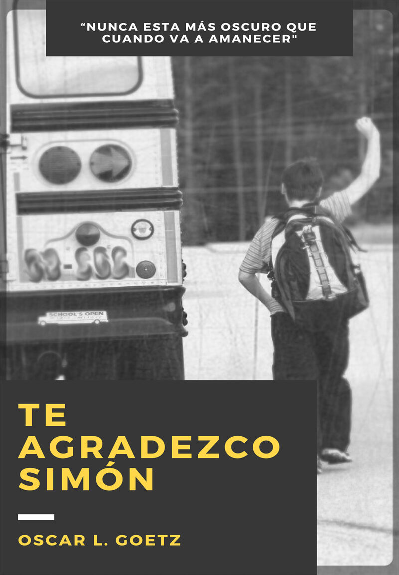 Portada de Te Agradezco Simón