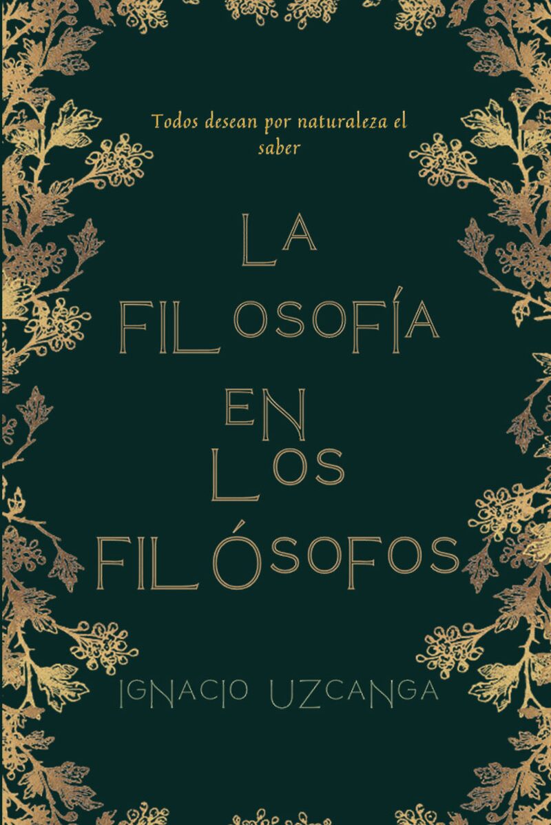 Portada de La Filosofía en los Filósofos
