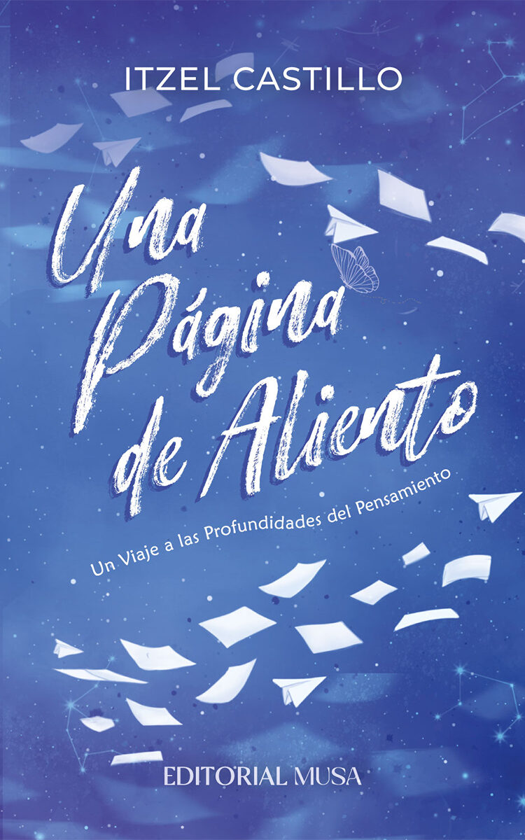 Portada de Una Página de Aliento · Itzel Castillo