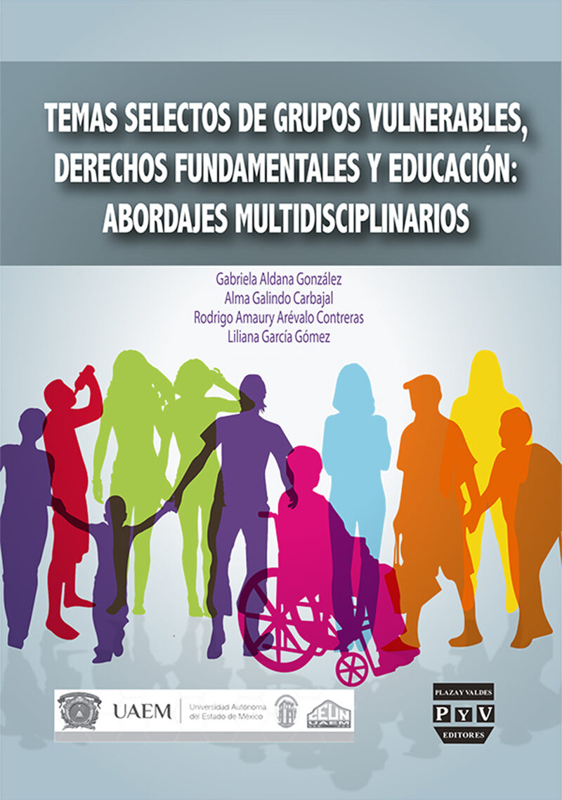Portada de Temas selectos de grupos vulnerables, derechos fundamentales y educación