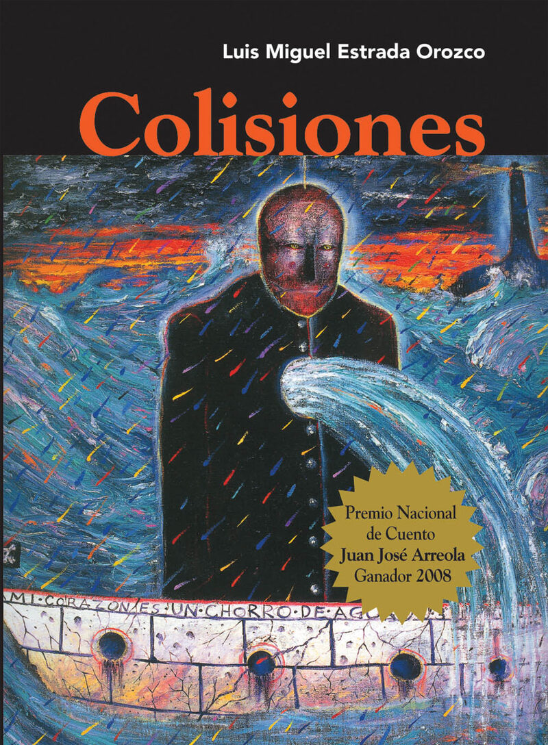 Portada de Colisiones · Luis Miguel Estrada Orozco