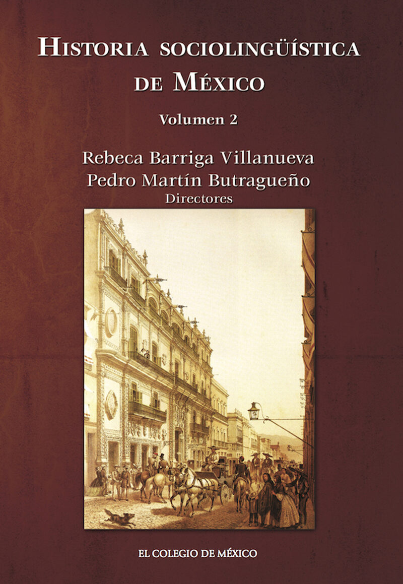 Portada de Historia sociolingüística de México. Volumen 2