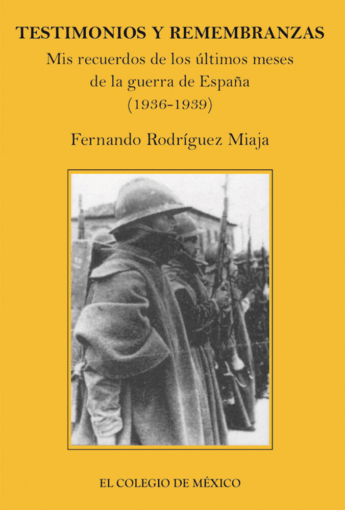 Portada de Testimonios y remembranzas