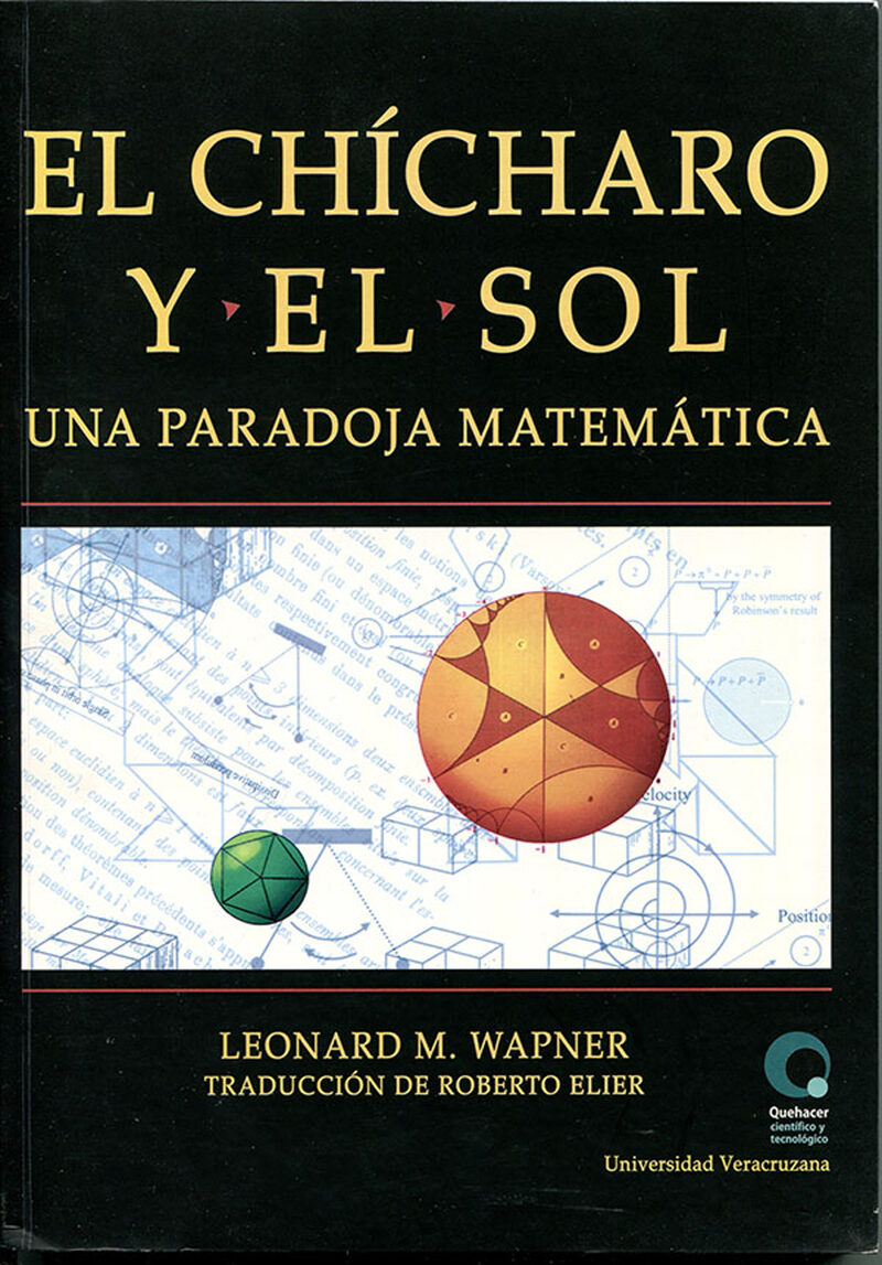 Portada de El chícharo y el sol. Una paradoja matemática · Leonard M Wapner
