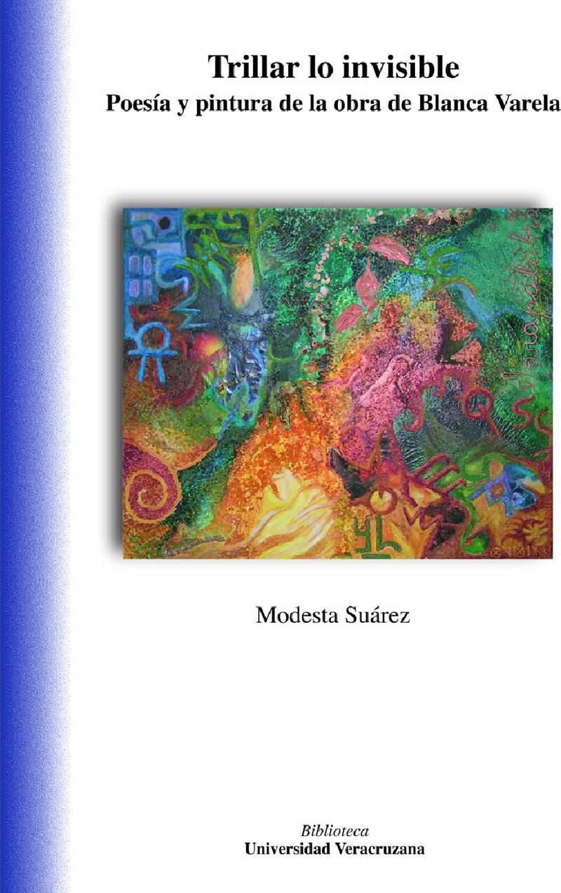 Portada de Trillar lo invisible. Poesía y pintura en la obra de Blanca Varela · Modesta Suárez