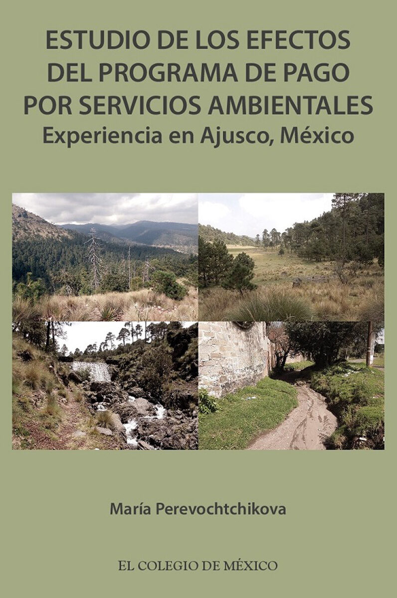 Portada de Estudio de los efectos del programa de pago por servicios ambientales.