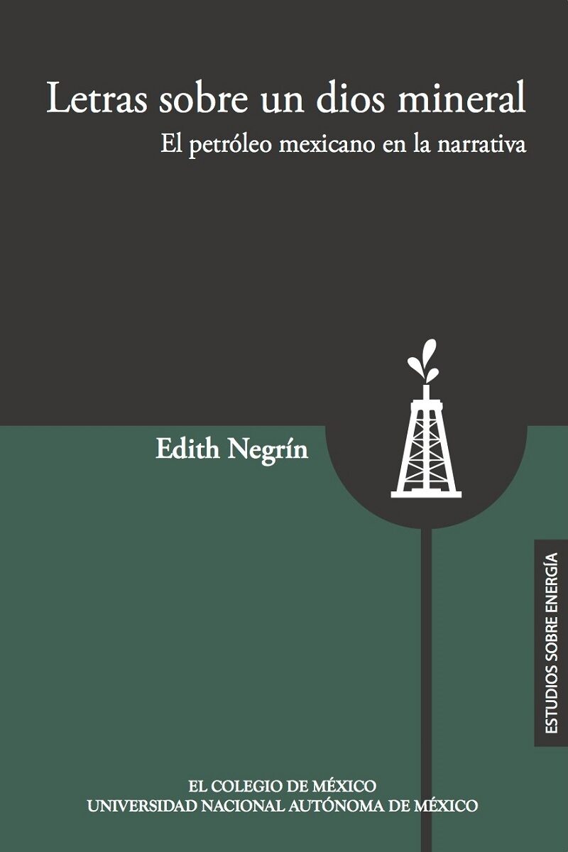 Portada de Letras sobre un dios mineral.