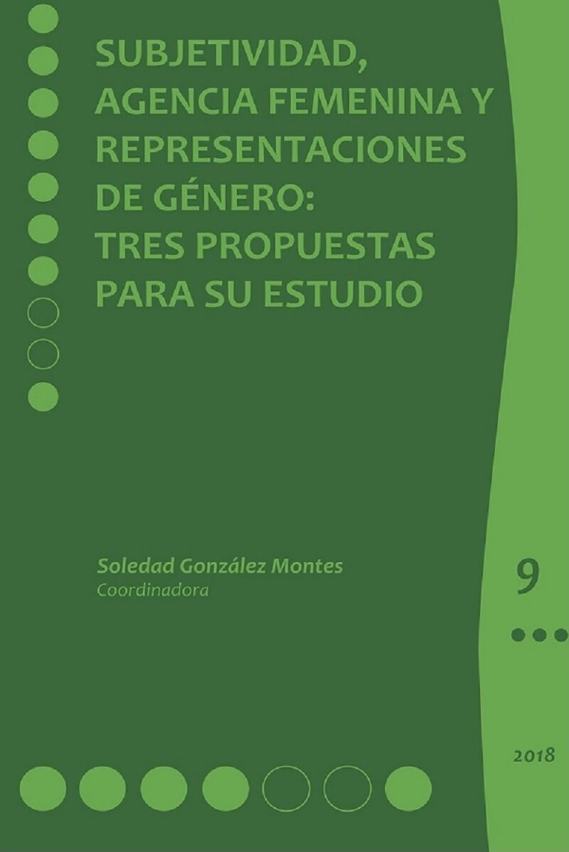Portada de Subjetividad, agencia femenina y representaciones de género: