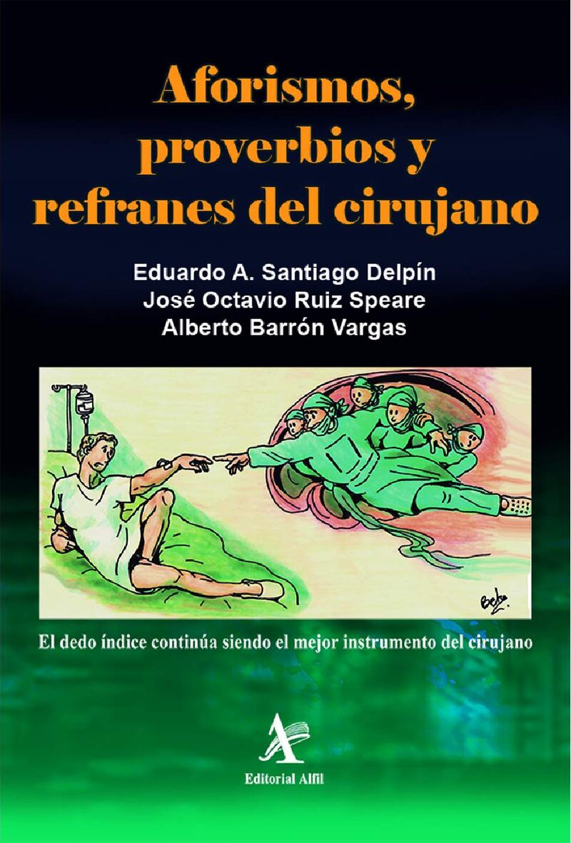 Portada de Aforismos, proverbios y refranes del cirujano
