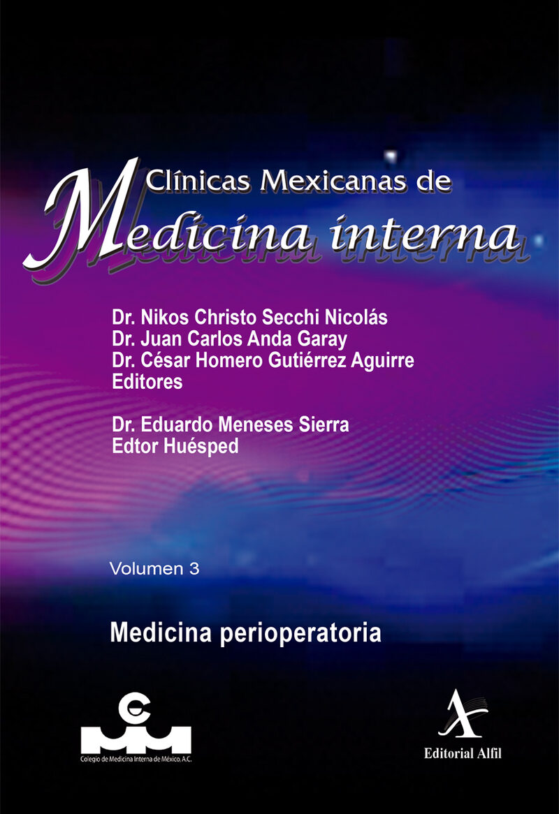 Portada de Medicina perioperatoria · Nikos Christo Secchi Nicolás