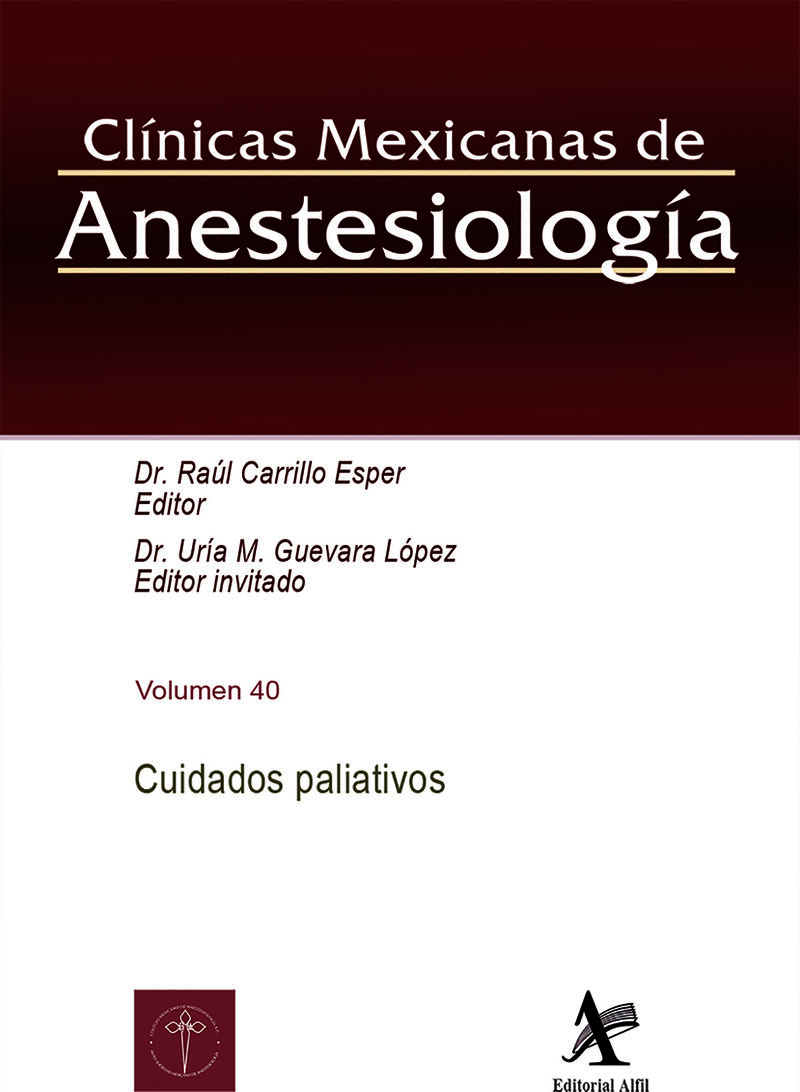 Portada de Cuidados paliativos · Raúl Carrillo Esper
