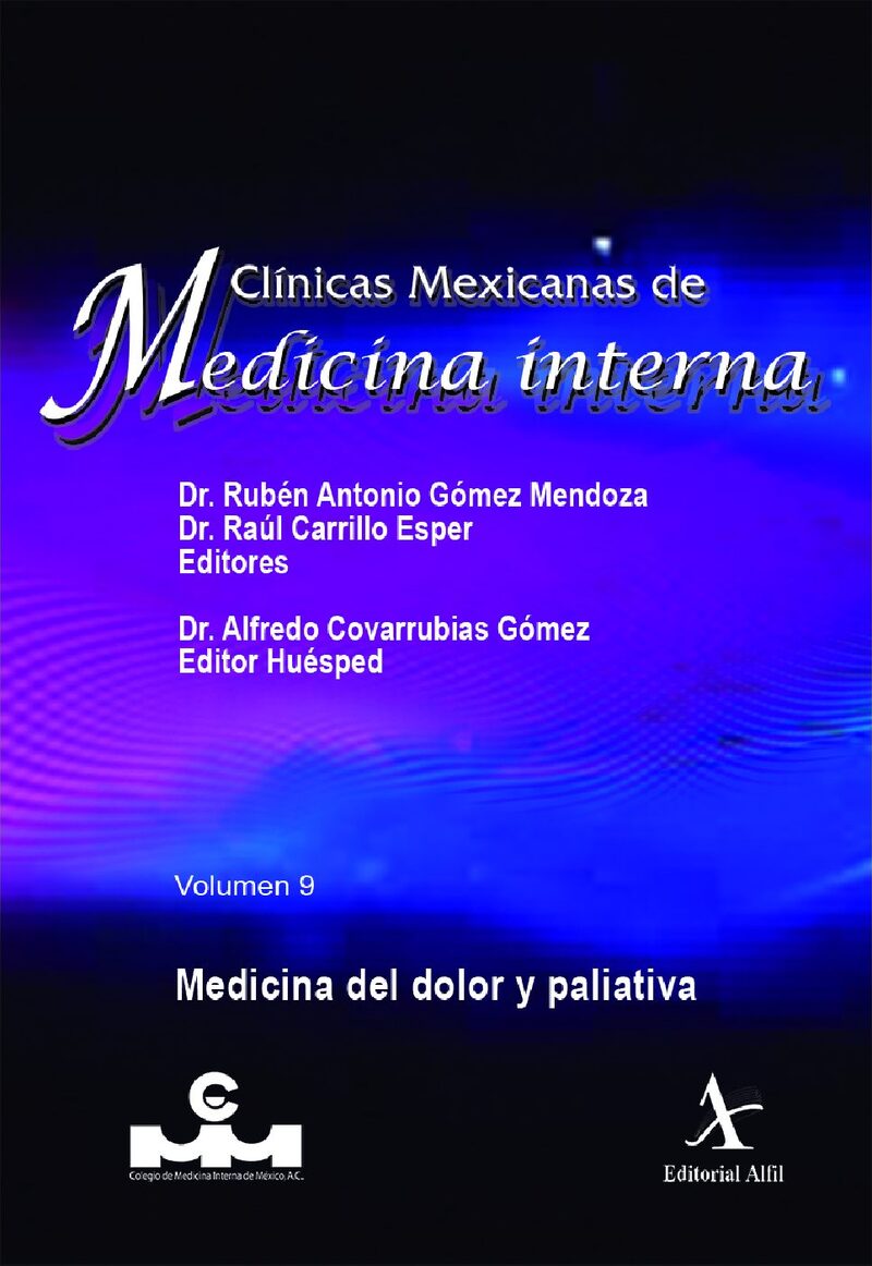 Portada de Medicina del dolor y paliativa