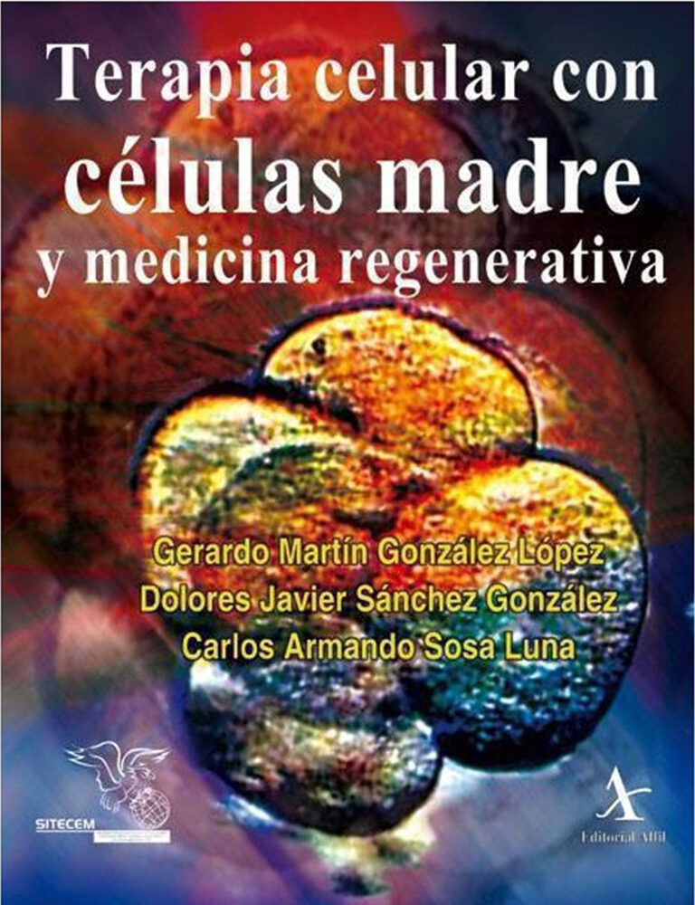 Portada de Terapia celular con células madre y medicina regenerativa