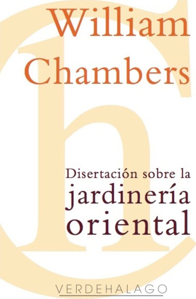 Portada de Disertación sobre la jardinería oriental