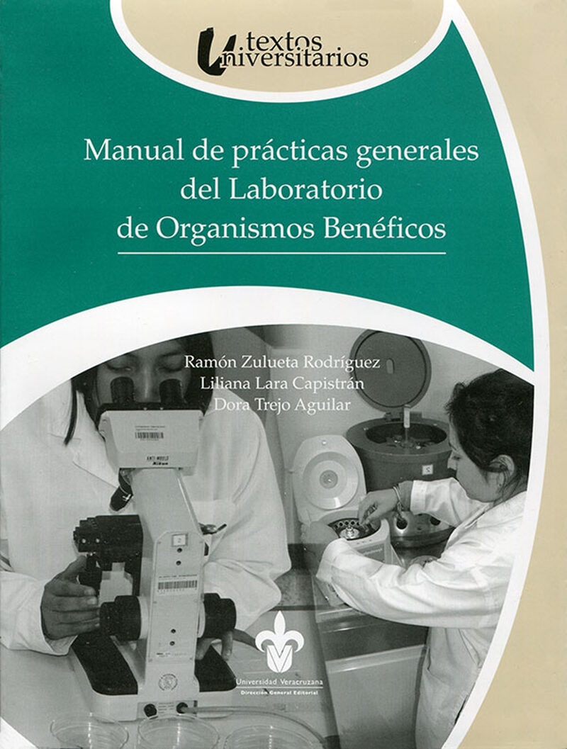 Portada de Manual de prácticas generales del Laboratorio de Organismos Benéficos (LOB)