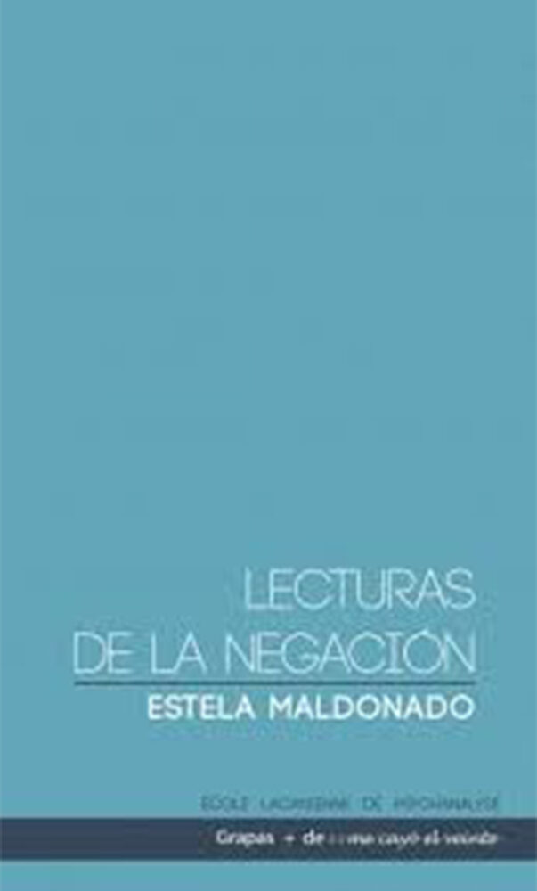 Portada de Lecturas de la negación