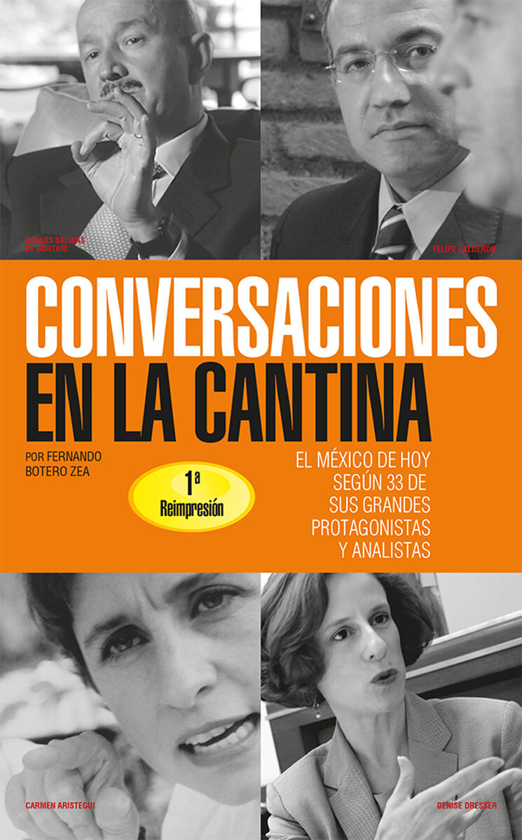 Portada de Conversaciones en la cantina · Fernando Botero Zea