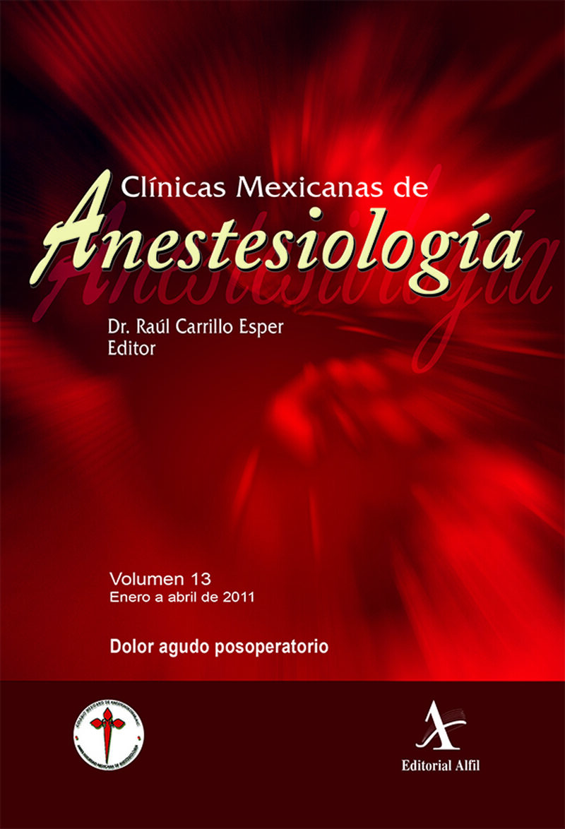 Portada de Dolor agudo posoperatorio