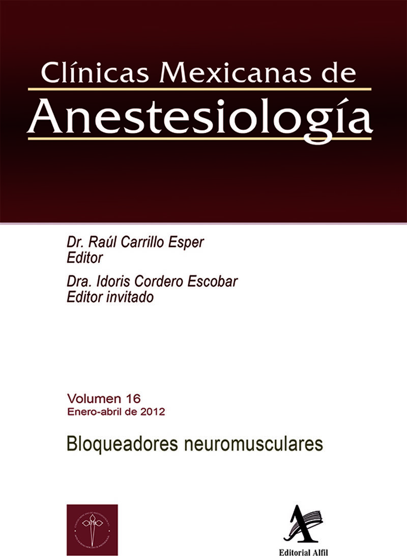 Portada de Bloqueadores neuromusculares