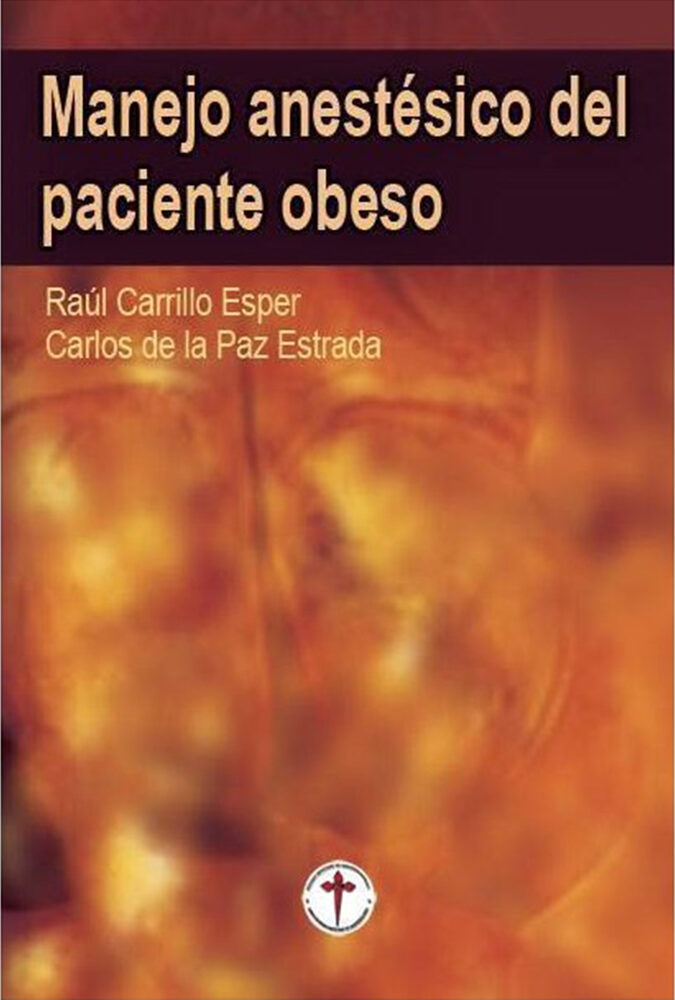 Portada de Manejo anestésico del paciente obeso