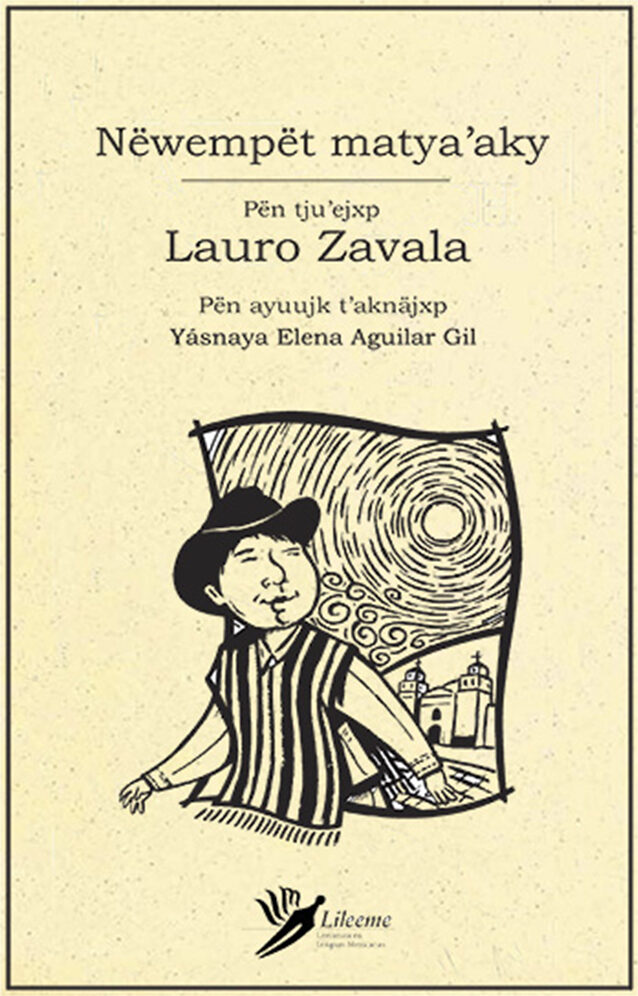 Portada de Nëwempët matyaäky · Lauro Zavala