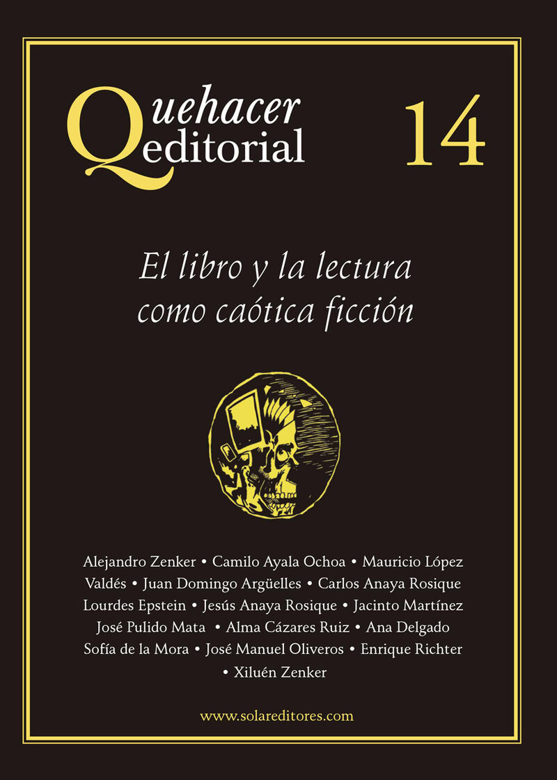 Portada de Quehacer Editorial 14