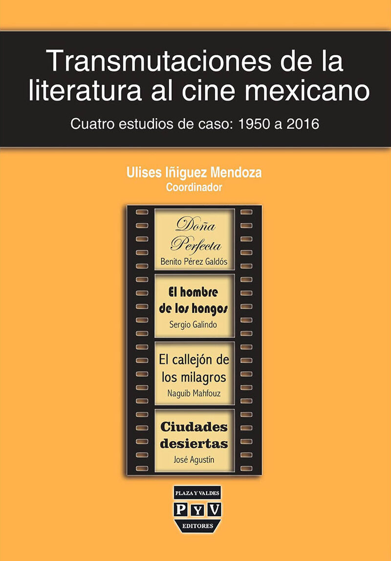 Portada de Transmutaciones de la literatura al cine mexicano