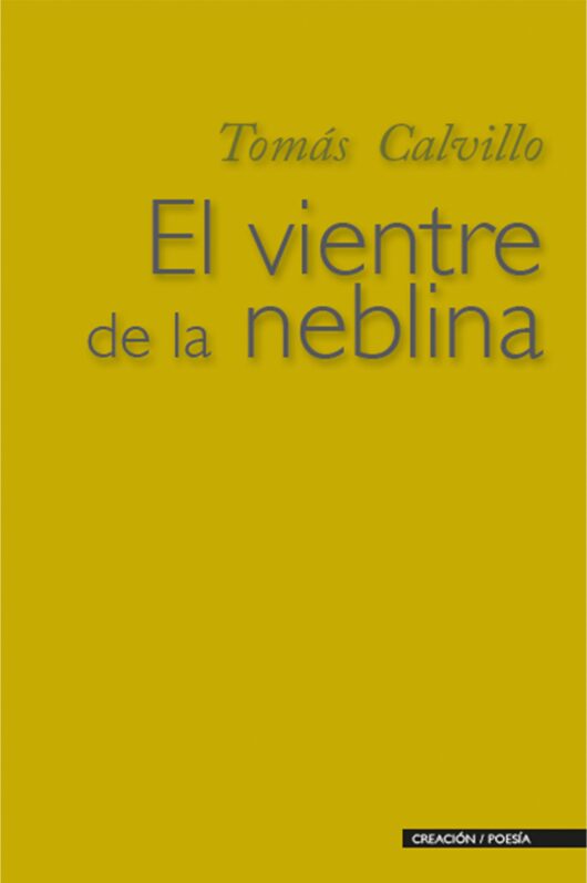 Portada de El vientre de la neblina