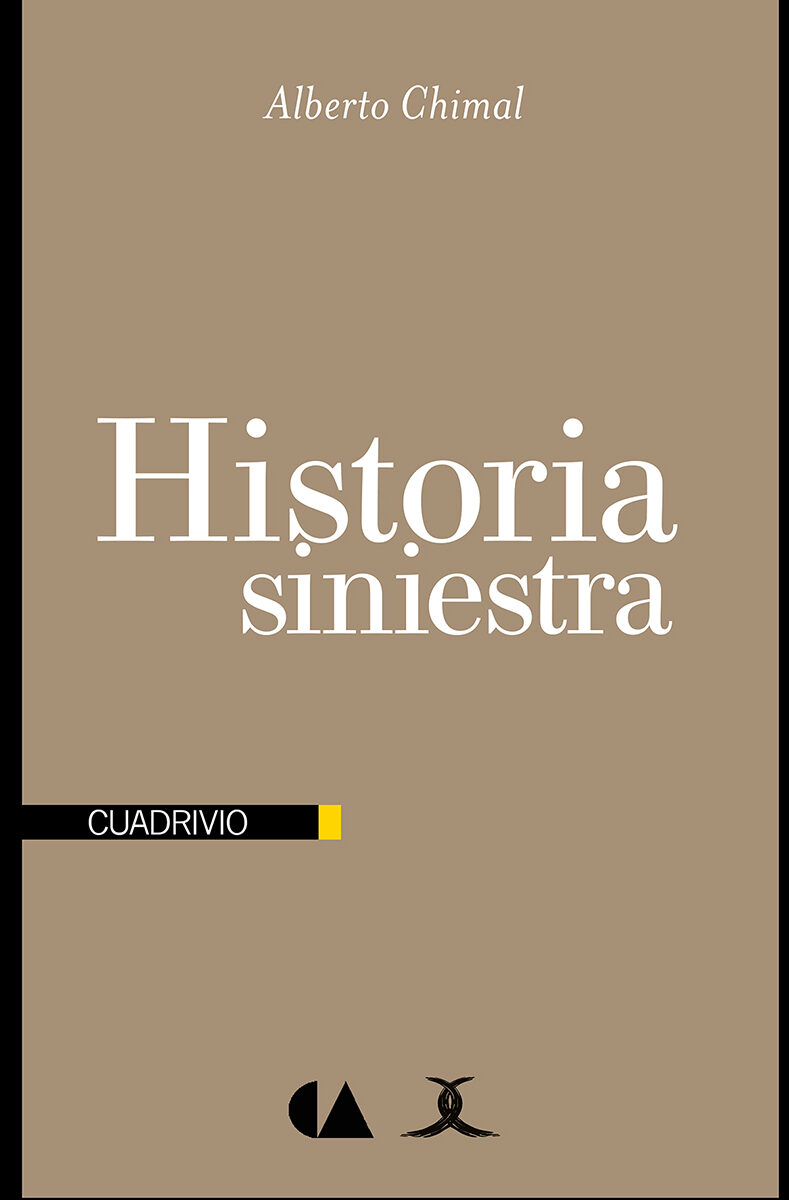 Portada de Historia siniestra · Alberto Chimal