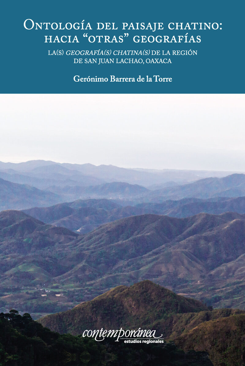 Portada de Ontología del paisaje chatino