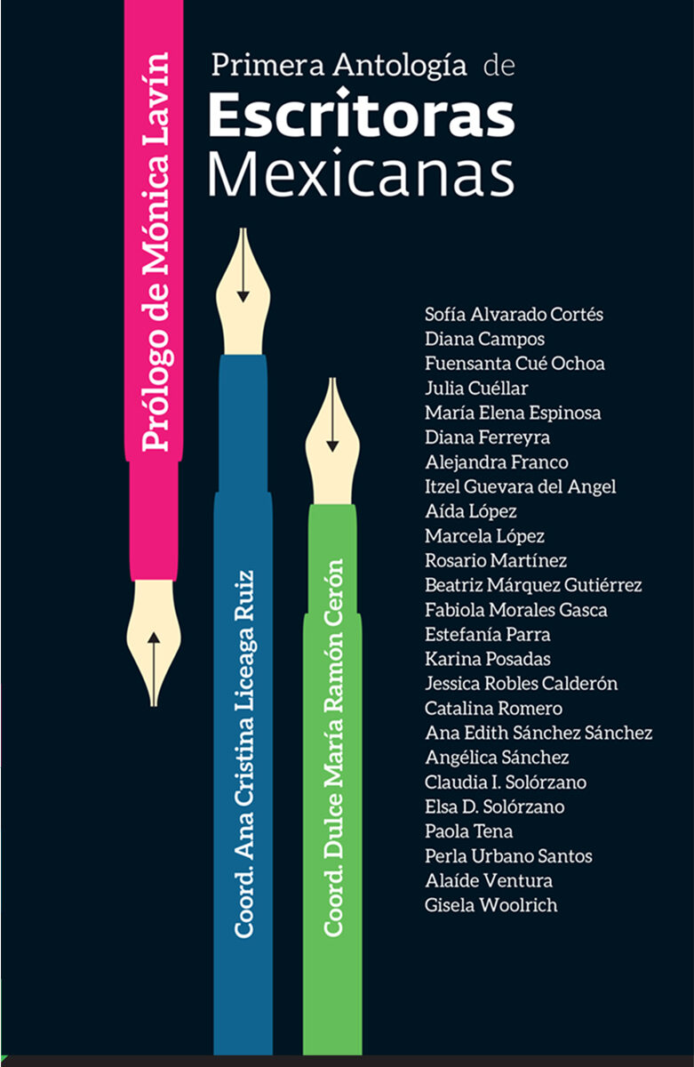 Portada de Primera antología de Escritoras Mexicanas