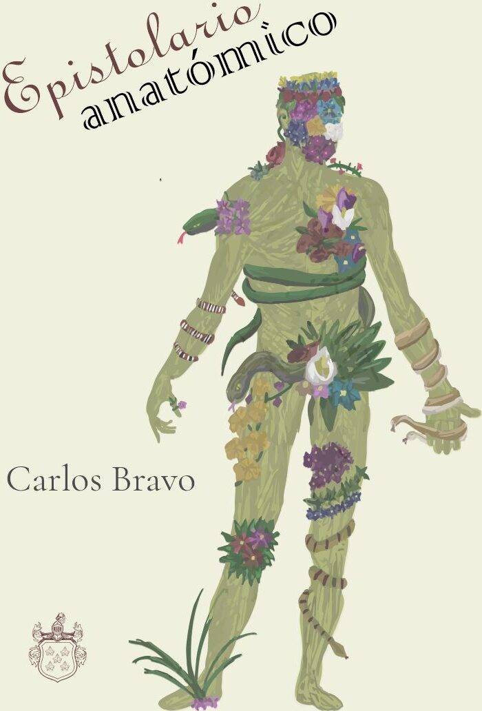 Portada de Epistolario anatómico · Carlos Bravo