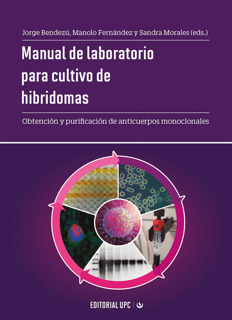 Portada de Manual de laboratorio para cultivo de hibridomas