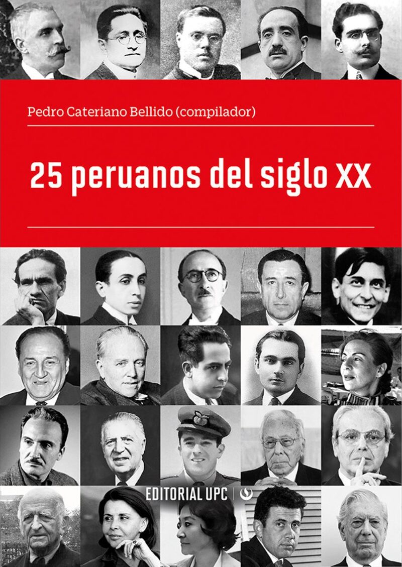 Portada de 25 peruanos del siglo XX