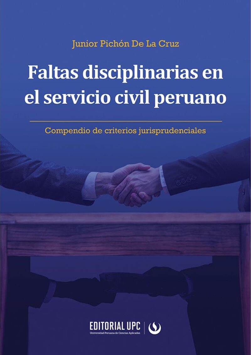 Portada de Faltas disciplinarias en el servicio civil peruano