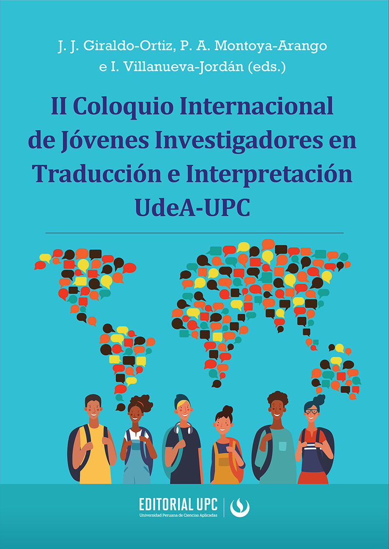 Portada de Memorias del II Coloquio Internacional de Jóvenes Investigadores en Traducción e Interpretación UdeA-UPC
