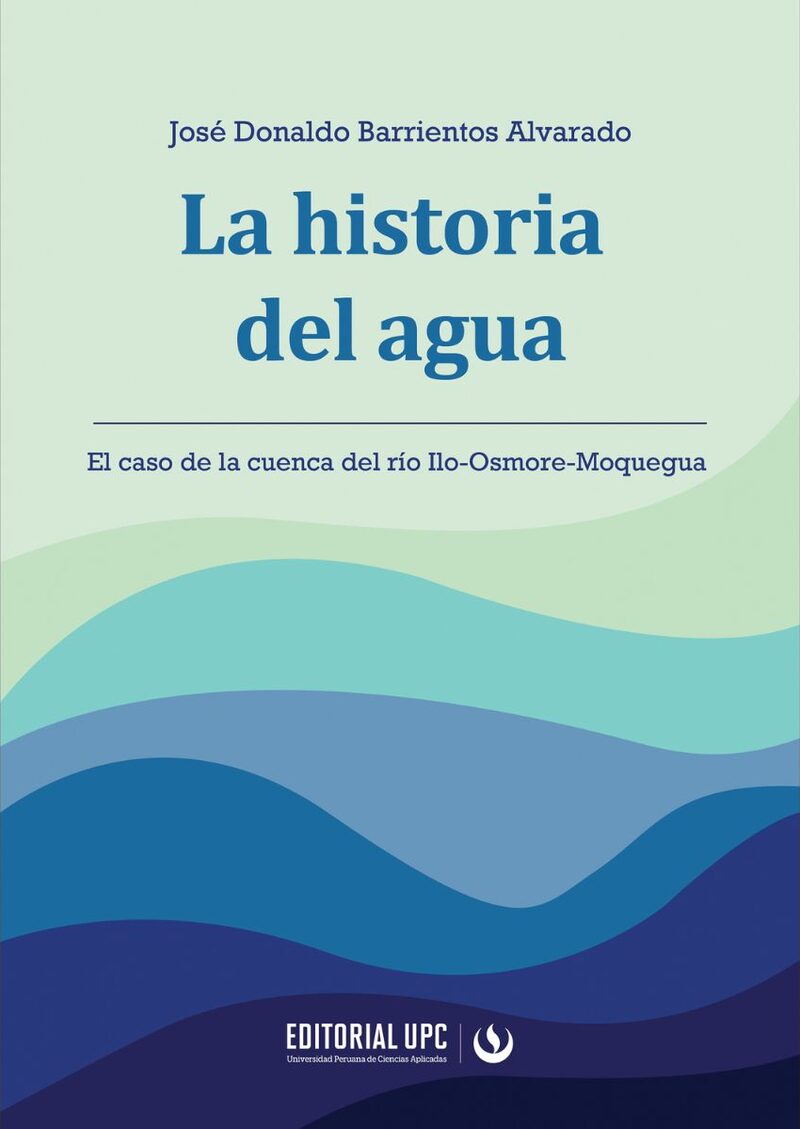 Portada de La historia del agua · José Donaldo Barrientos Alvarado.