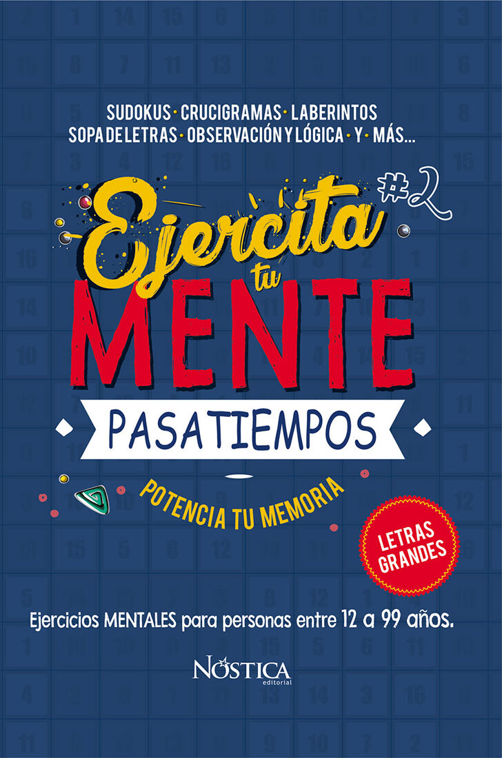 Portada de Ejercita tu mente 2 · Bruno Olcese Del Pozo