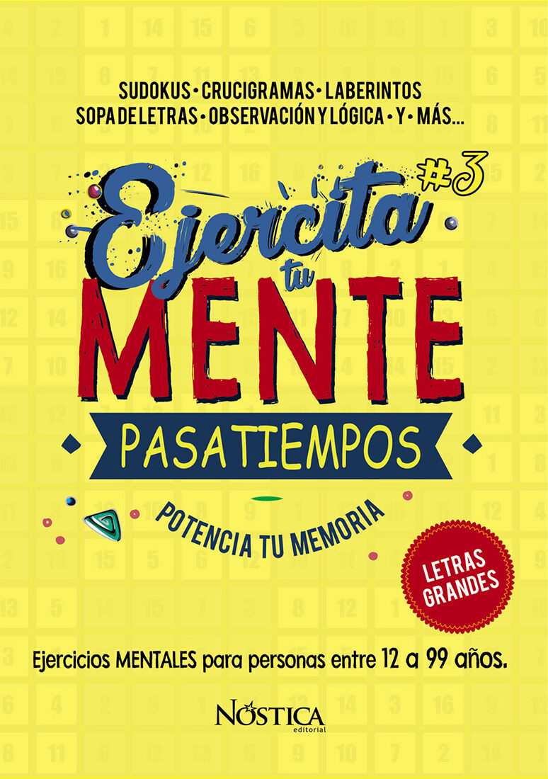 Portada de Ejercita tu mente 3