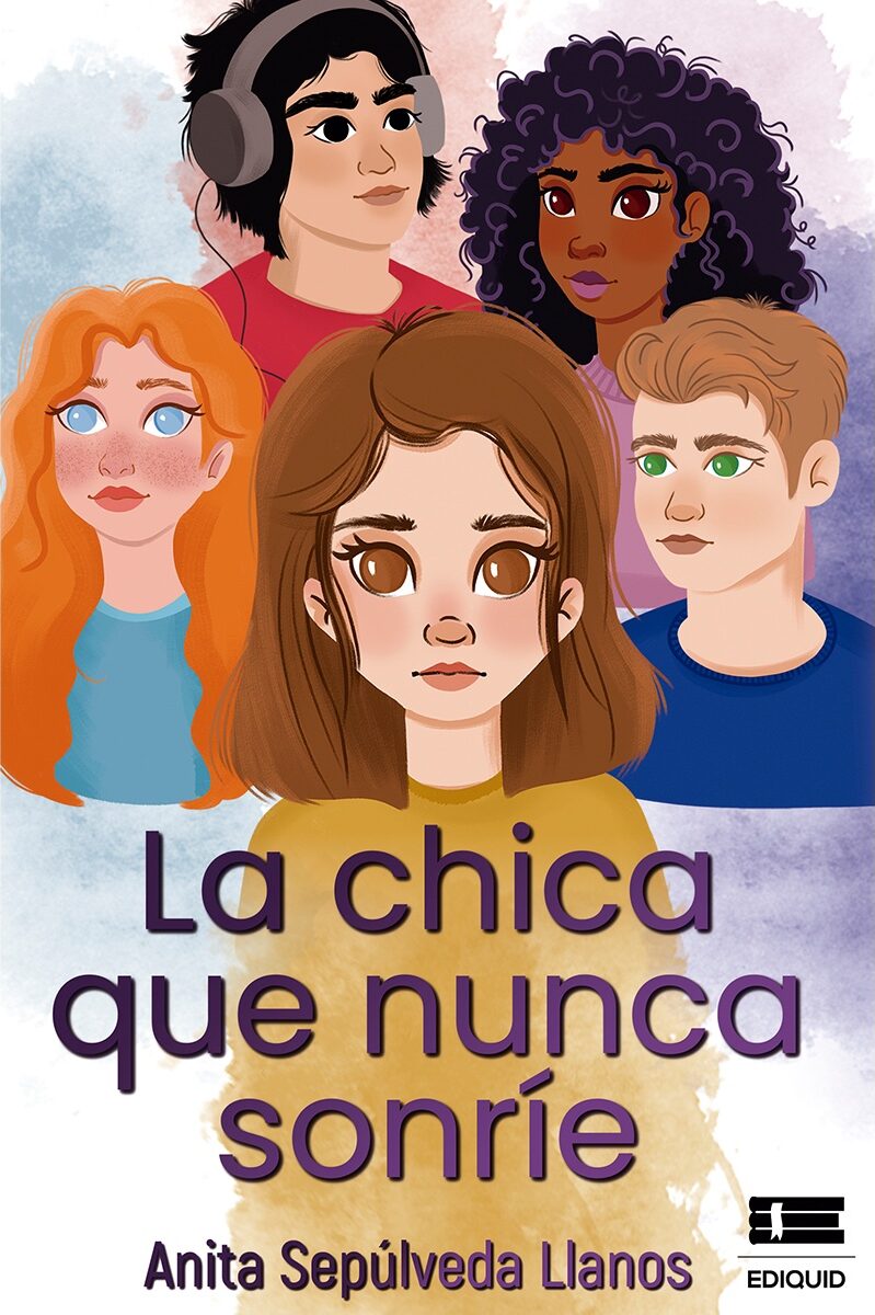 Portada de La chica que nunca sonríe · Anita Sepúlveda