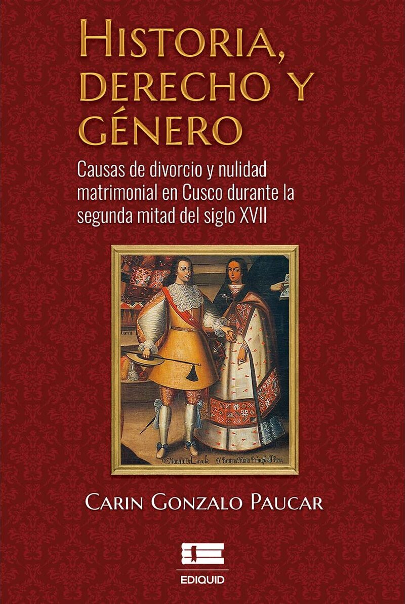 Portada de Historia, derecho y género